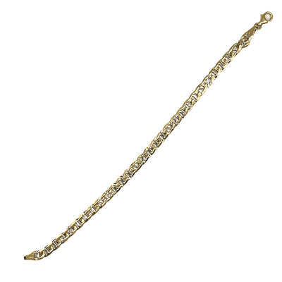 Bracciale Uomo Oro Giallo Grumetta Gold House De Patto - 1D - Gioielleria De Patto