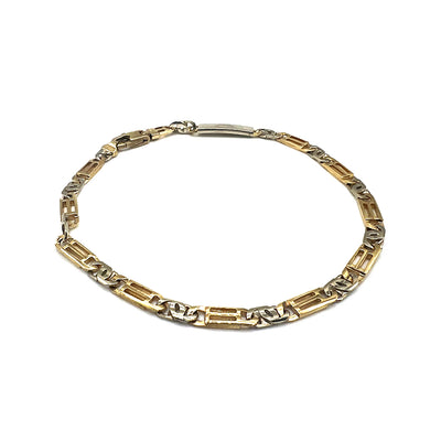 Bracciale Oro Giallo Uomo Gold House De Patto by Unoaerre - 1H - Gioielleria De Patto