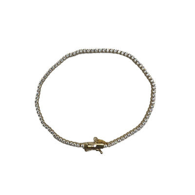 Bracciale Oro Giallo Tennis Gold House De Patto - 1U - Gioielleria De Patto