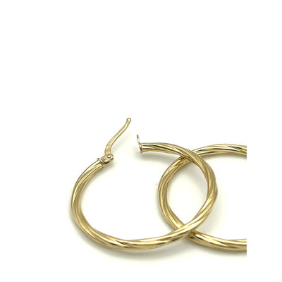 Orecchini Oro Giallo 18k Gold House De Patto OR8 - Gioielleria De Patto