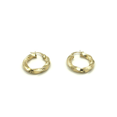 Orecchini Oro Giallo 18k Gold House De Patto OR13 - Gioielleria De Patto