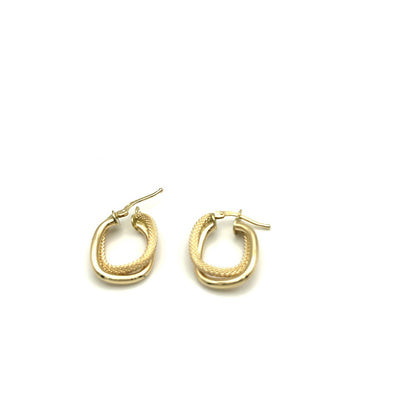 Orecchini Oro Giallo 18k Gold House De Patto OR21 - Gioielleria De Patto