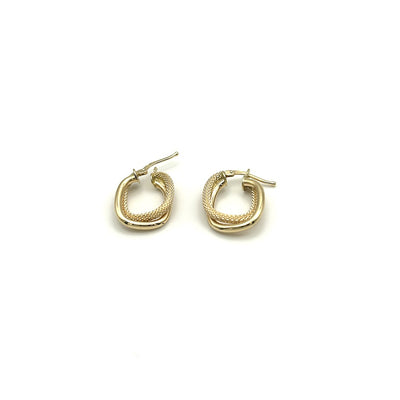 Orecchini Oro Giallo 18k Gold House De Patto OR21 - Gioielleria De Patto