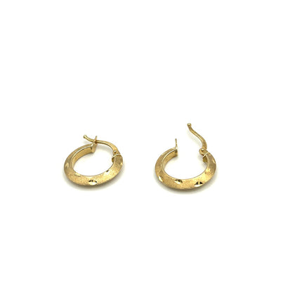 Orecchini Oro Giallo 18k Gold House De Patto OR22 - Gioielleria De Patto