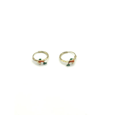 Orecchini Bambina Oro Giallo 18k Gold House De Patto OR29 - Gioielleria De Patto