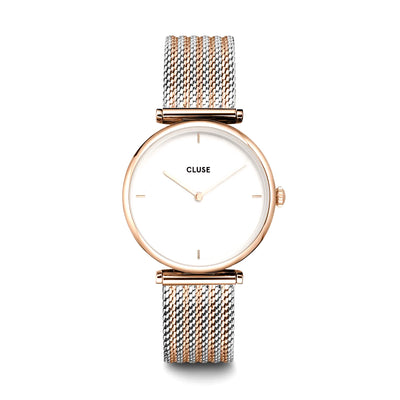 Cluse Orologio Donna Triomphe Mesh Bicolour - CW0101208001 - Gioielleria De Patto