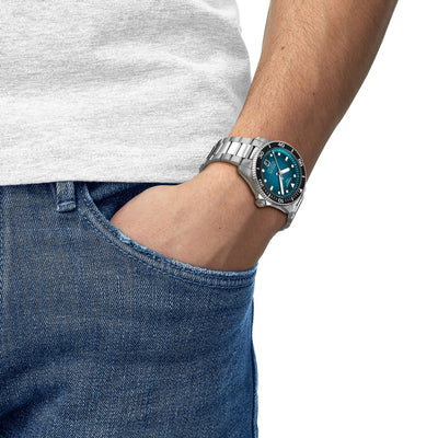 Tissot Orologio Uomo Seastar 1000 Powermatic - T1208071109100