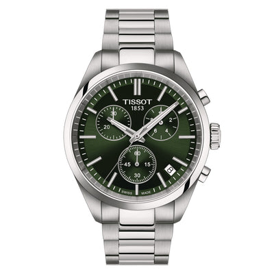 Tissot Orologio Uomo Tissot PR 100 Chronograph Green - T1504171109100