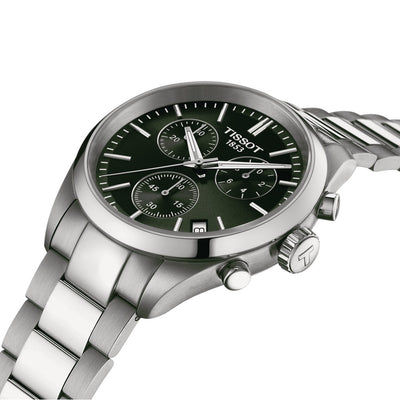 Tissot Orologio Uomo Tissot PR 100 Chronograph Green - T1504171109100