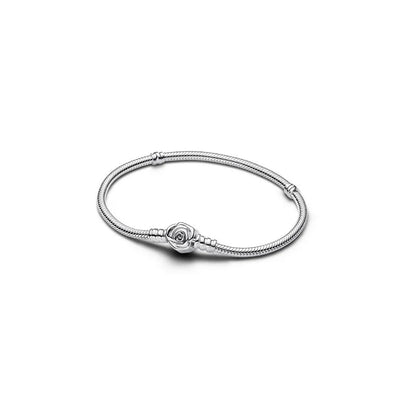 Bracciale Donna Pandora con Chiusura a Rosa - 593211C00 - Gioielleria De Patto