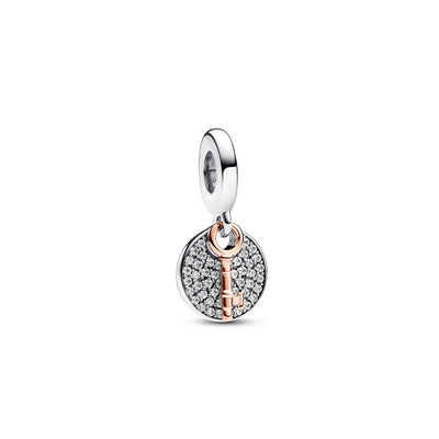 Charm Donna Pandora Pendente Chiave Della Felicità - 783236C01 - Gioielleria De Patto