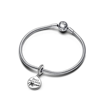 Charm Donna Pandora Pendente Dont Mess With Mama da Incidere - 793204C01 - Gioielleria De Patto