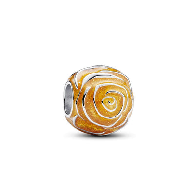 Charm Donna Pandora Rosa Gialla - 793212C02 - Gioielleria De Patto