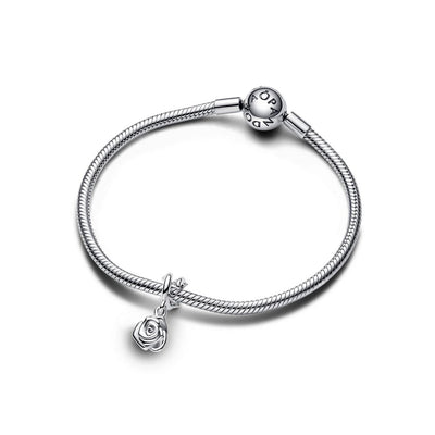 Charm Donna Pandora Pendente Rosa - 793213C00 - Gioielleria De Patto
