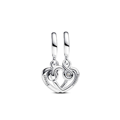 Charm Donna Pandora Pendente Forever & Always Divisibile - 793232C01 - Gioielleria De Patto