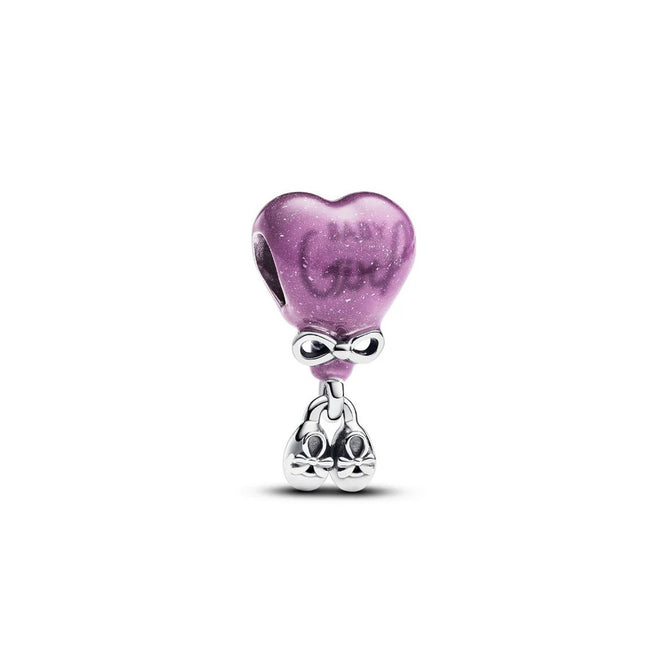 Charm Donna Pandora Gender Reveal Baby Girl che cambia colore - 793238C01