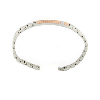 Zancan Bracciale Acciaio Hi-Teck - EHB220 - Gioielleria De Patto