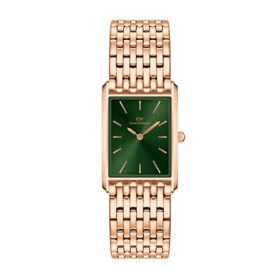 Orologio Donna Daniel Wellington Bound 9 Link Emerald Sunray - DW00100704 - Gioielleria De Patto