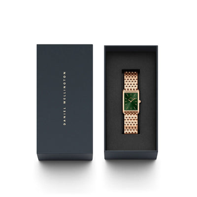 Orologio Donna Daniel Wellington Bound 9 Link Emerald Sunray - DW00100704 - Gioielleria De Patto