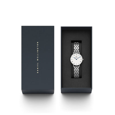 Orologio Donna Daniel Wellington Petite Roman Numerals 5 Link-Silver - DW00100685 - Gioielleria De Patto
