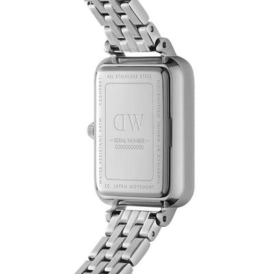 Orologio Donna Daniel Wellington Quadro Roman Numerals 5-Link - DW00100691 - Gioielleria De Patto
