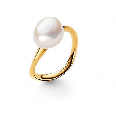 Anello Donna Pandora Perla Barocca dAcqua Dolce Coltivata - 163293C01 - Gioielleria De Patto