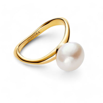 Anello Donna Pandora Perla Barocca dAcqua Dolce Coltivata - 163293C01 - Gioielleria De Patto
