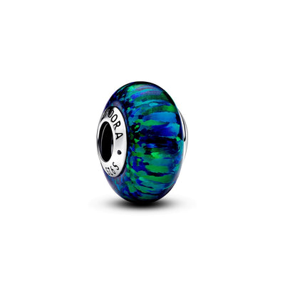 Charm Donna Pandora Opale Verde e Blu - 791691C04 - Gioielleria De Patto
