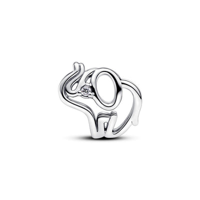Charm Donna Pandora Openwork Elefante - 793345C01 - Gioielleria De Patto