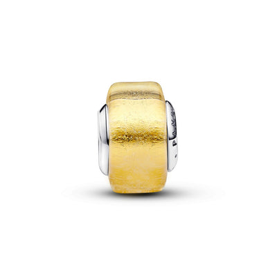 Charm Donna Pandora Mini Vetro di Murano Foglia dOro - 793353C00 - Gioielleria De Patto
