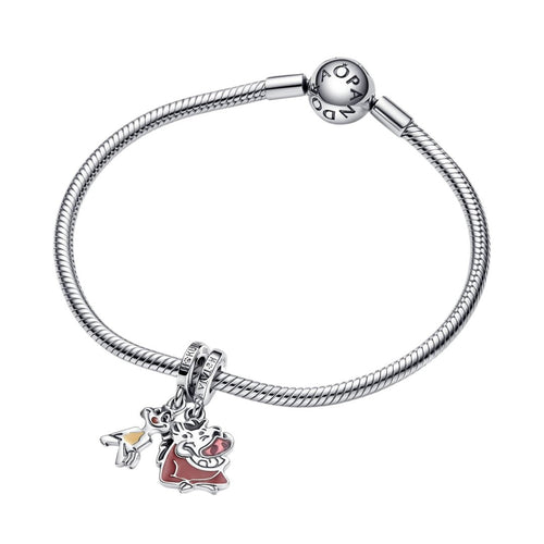 Charm Donna Pandora Disney, Il Re Leone, Pendente Timon e Pumbaa divisibile - 793357C01 - Gioielleria De Patto