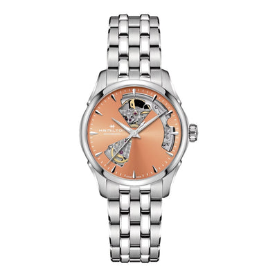 Hamilton Orologio Uomo Jazzmaster Open Heart Lady Auto - H32215100 - Gioielleria De Patto