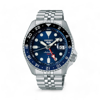 Seiko 5 Sport Orologio GMT Uomo Blu - SSK003K1 - Gioielleria De Patto