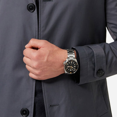Seiko 5 Sport Orologio Uomo Nero e Dorato - SRPD57K1 - Gioielleria De Patto