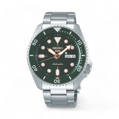 Seiko 5 Sport Orologio Uomo Verde - SRPD63K1 - Gioielleria De Patto
