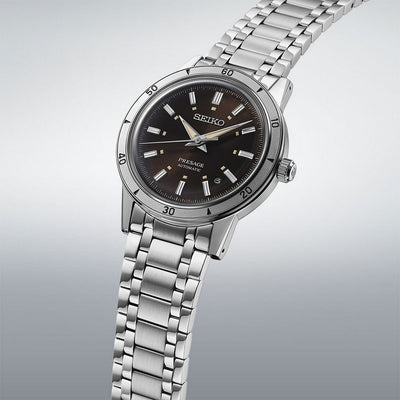 Seiko Orologio Uomo Presage Marrone - SRPL09J1 - Gioielleria De Patto