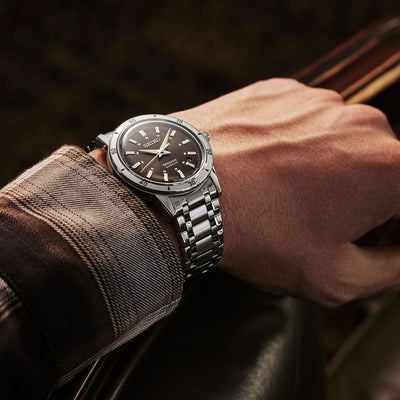 Seiko Orologio Uomo Presage Marrone - SRPL09J1 - Gioielleria De Patto