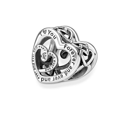 Charm Donna Pandora Cuori Infiniti - 790800C00 - Gioielleria De Patto
