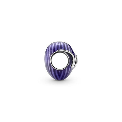 Charm Donna Pandora Batticuore Viola "Mom" - 791160C01 - Gioielleria De Patto