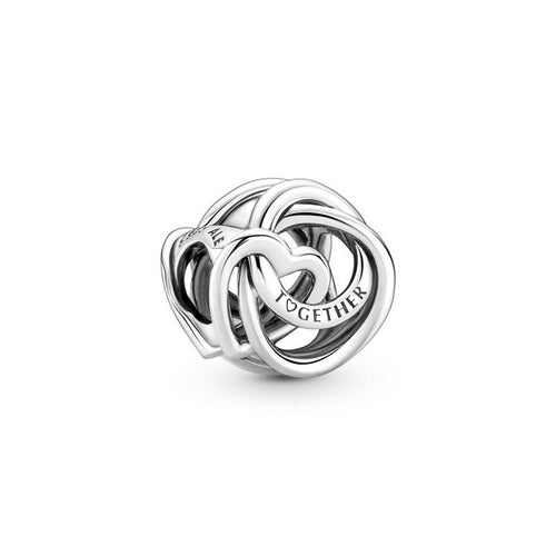 Charm Donna Pandora Cuori Intrecciati Insieme Per Sempre - 791507C00