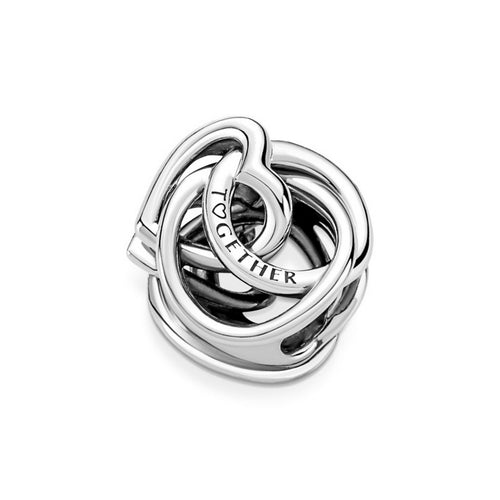 Charm Donna Pandora Cuori Intrecciati Insieme Per Sempre - 791507C00