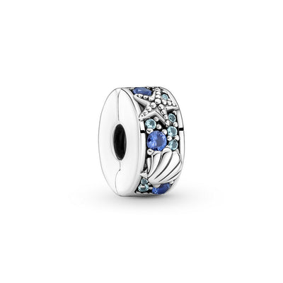 Clip Donna Pandora Stelle Marine e Conchiglie Tropicali - 791678C01 - Gioielleria De Patto