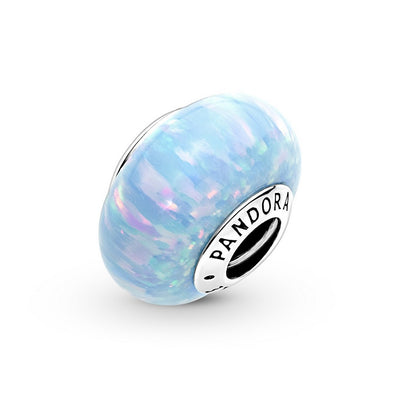 Charm Donna Pandora Opale Blu Oceano - 791691C01 - Gioielleria De Patto