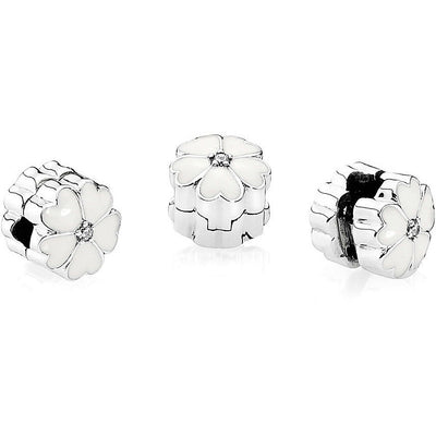 Charm Donna Pandora Primula Bianca - 791822EN12 - Gioielleria De Patto