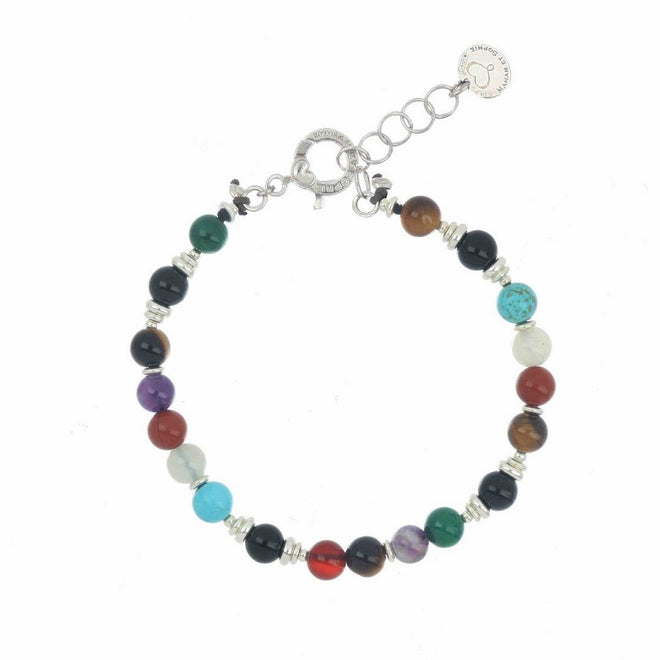 Bracciale Donna Maman et Sophie Tancredi in Argento Multicolor - brtanmu2