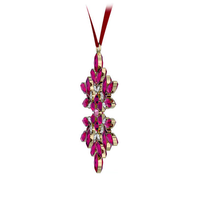 Swarovski Decorazione Natalizia Gema Fiocco Rosso - 5691041 - Gioielleria De Patto