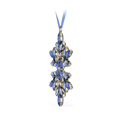 Swarovski Decorazione Natalizia Gema Fiocco Blu - 5691042 - Gioielleria De Patto
