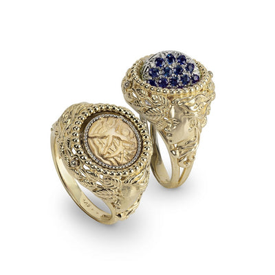 Anello Donna Gerardo Sacco Reverse "Oro" Luglio - Estate - 14286LUG - Gioielleria De Patto