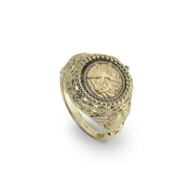 Anello Donna Gerardo Sacco Reverse "Oro" Luglio - Estate - 14286LUG - Gioielleria De Patto