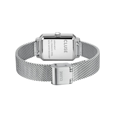 Cluse Orologio Donna Fluette Watch Mesh White, Silver Colour - CW11509 - Gioielleria De Patto